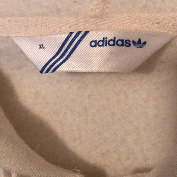 Cream ADIDAS Hooded jacket - Picture 2 of 3